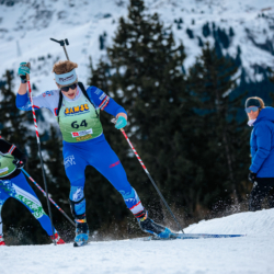 Samse National Tour n°4,MÉRIBEL, FRANCE - JANUARY 17: BIBOLLET NIELS of FRA January 17, 2026 in Méribel, France. (Photo by Rodriguez Alexis / @Aleiks_photo)