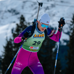 Samse National Tour n°4,MÉRIBEL, FRANCE - JANUARY 17: SANCERNE LEO of FRA January 17, 2026 in Méribel, France. (Photo by Rodriguez Alexis / @Aleiks_photo)