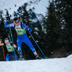 Samse National Tour n°4,MÉRIBEL, FRANCE - JANUARY 17: COLOMBAN NICOLAS of FRA January 17, 2026 in Méribel, France. (Photo by Rodriguez Alexis / @Aleiks_photo)