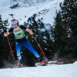 Samse National Tour n°4,MÉRIBEL, FRANCE - JANUARY 17: DHENAIN RAPHAEL of FRA January 17, 2026 in Méribel, France. (Photo by Rodriguez Alexis / @Aleiks_photo)