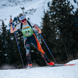 Samse National Tour n°4,MÉRIBEL, FRANCE - JANUARY 17: LIATARD LENY of FRA January 17, 2026 in Méribel, France. (Photo by Rodriguez Alexis / @Aleiks_photo)