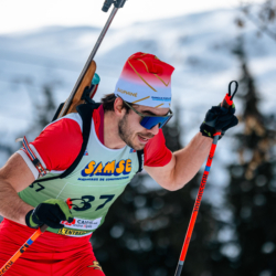 Samse National Tour n°4,MÉRIBEL, FRANCE - JANUARY 17: BAYLAC ADRIEN of FRA January 17, 2026 in Méribel, France. (Photo by Rodriguez Alexis / @Aleiks_photo)