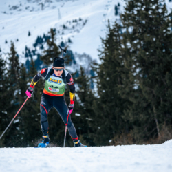Samse National Tour n°4,MÉRIBEL, FRANCE - JANUARY 17: PIRON LUC of FRA January 17, 2026 in Méribel, France. (Photo by Rodriguez Alexis / @Aleiks_photo)