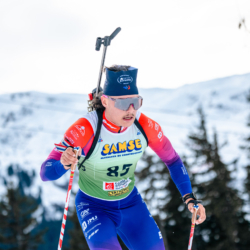 Samse National Tour n°4,MÉRIBEL, FRANCE - JANUARY 17: LECOMTE KELVIN of FRA January 17, 2026 in Méribel, France. (Photo by Rodriguez Alexis / @Aleiks_photo)