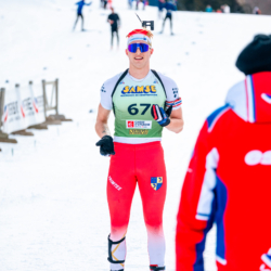 Samse National Tour n°4,MÉRIBEL, FRANCE - JANUARY 17: SANDERS PETER of FRA January 17, 2026 in Méribel, France. (Photo by Rodriguez Alexis / @Aleiks_photo)