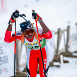Samse National Tour n°4,MÉRIBEL, FRANCE - JANUARY 17: PERRIER FRANTZKY of FRA January 17, 2026 in Méribel, France. (Photo by Rodriguez Alexis / @Aleiks_photo)