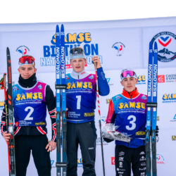 Samse National Tour n°4,MÉRIBEL, FRANCE - JANUARY 17: NANS MADELENAT, NIELS BIBOLET and TOM BOUILLET January 17, 2026 in Méribel, France. (Photo by Rodriguez Alexis / @Aleiks_photo)
