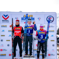 Samse National Tour n°4,MÉRIBEL, FRANCE - JANUARY 17: NANS MADELENAT, NIELS BIBOLET and TOM BOUILLET January 17, 2026 in Méribel, France. (Photo by Rodriguez Alexis / @Aleiks_photo)