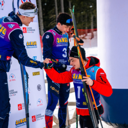 Samse National Tour n°4,MÉRIBEL, FRANCE - JANUARY 17: POIROT GUILLAUME, BROUTIER REMI and DELSOL ANTONIN January 17, 2026 in Méribel, France. (Photo by Rodriguez Alexis / @Aleiks_photo)