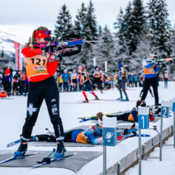 Samse National Tour n°5,LES CONTAMINES, FRANCE - JANUARY 24: MIDEZ CANELLE of FRA January 24, 2026 in Les Contamines, France. (Photo by Rodriguez Alexis / @Aleiks_photo)