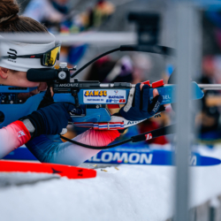 Samse National Tour n°5,LES CONTAMINES, FRANCE - JANUARY 24: LATHURAZ GIULIA of FRA January 24, 2026 in Les Contamines, France. (Photo by Rodriguez Alexis / @Aleiks_photo)