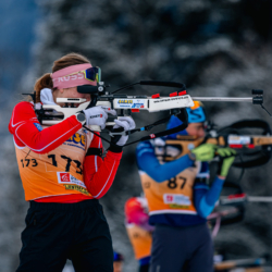 Samse National Tour n°5,LES CONTAMINES, FRANCE - JANUARY 24: GAND ELENA of FRA January 24, 2026 in Les Contamines, France. (Photo by Rodriguez Alexis / @Aleiks_photo)