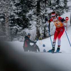 Samse National Tour n°5,LES CONTAMINES, FRANCE - JANUARY 24: COULON TIMÉO of FRA January 24, 2026 in Les Contamines, France. (Photo by Rodriguez Alexis / @Aleiks_photo)