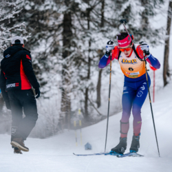 Samse National Tour n°5,LES CONTAMINES, FRANCE - JANUARY 24: DAVID ANTOINE of FRA January 24, 2026 in Les Contamines, France. (Photo by Rodriguez Alexis / @Aleiks_photo)