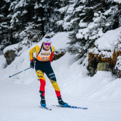 Samse National Tour n°5,LES CONTAMINES, FRANCE - JANUARY 24: LANGER FYNN of BEL January 24, 2026 in Les Contamines, France. (Photo by Rodriguez Alexis / @Aleiks_photo)