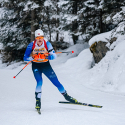 Samse National Tour n°5,LES CONTAMINES, FRANCE - JANUARY 24: HENOCQ ACHILLE of FRA January 24, 2026 in Les Contamines, France. (Photo by Rodriguez Alexis / @Aleiks_photo)