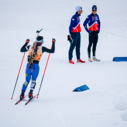 Samse National Tour n°5,LES CONTAMINES, FRANCE - JANUARY 24: HELLE MAX-EMILIEN of FRA January 24, 2026 in Les Contamines, France. (Photo by Rodriguez Alexis / @Aleiks_photo)