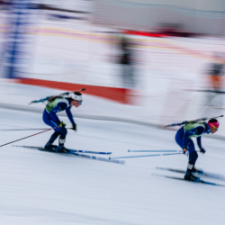 Samse National Tour n°5,LES CONTAMINES, FRANCE - JANUARY 24: SEIGNEUR NOE of FRA, COLOMBAN ALEXIS of FRA January 24, 2026 in Les Contamines, France. (Photo by Rodriguez Alexis / @Aleiks_photo)