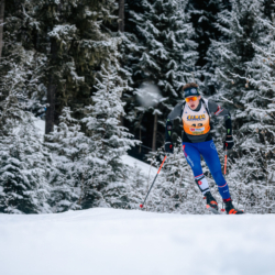 Samse National Tour n°5,LES CONTAMINES, FRANCE - JANUARY 24: CLOSSET LÉO of FRA January 24, 2026 in Les Contamines, France. (Photo by Rodriguez Alexis / @Aleiks_photo)