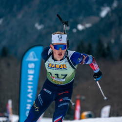 Samse National Tour n°5,LES CONTAMINES, FRANCE - JANUARY 24: GRATALOUP MANISSOLLE CAMILLE of FRA January 24, 2026 in Les Contamines, France. (Photo by Rodriguez Alexis / @Aleiks_photo)