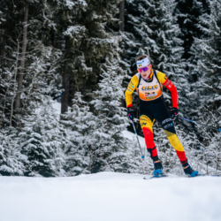 Samse National Tour n°5,LES CONTAMINES, FRANCE - JANUARY 24: LANGER FYNN of BEL January 24, 2026 in Les Contamines, France. (Photo by Rodriguez Alexis / @Aleiks_photo)
