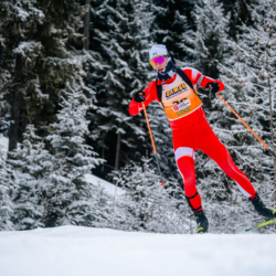 Samse National Tour n°5,LES CONTAMINES, FRANCE - JANUARY 24: FINE ALEXIS of FRA January 24, 2026 in Les Contamines, France. (Photo by Rodriguez Alexis / @Aleiks_photo)