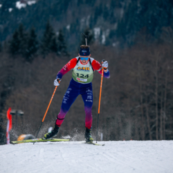 Samse National Tour n°5,LES CONTAMINES, FRANCE - JANUARY 24: MICHAUD-CLARET ROMAIN of FRA January 24, 2026 in Les Contamines, France. (Photo by Rodriguez Alexis / @Aleiks_photo)