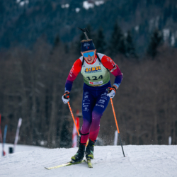 Samse National Tour n°5,LES CONTAMINES, FRANCE - JANUARY 24: MICHAUD-CLARET ROMAIN of FRA January 24, 2026 in Les Contamines, France. (Photo by Rodriguez Alexis / @Aleiks_photo)