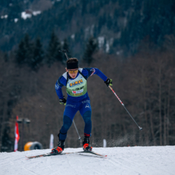 Samse National Tour n°5,LES CONTAMINES, FRANCE - JANUARY 24: MERMILLOD BLARDET CYPRIEN of FRA January 24, 2026 in Les Contamines, France. (Photo by Rodriguez Alexis / @Aleiks_photo)