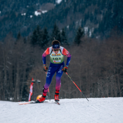 Samse National Tour n°5,LES CONTAMINES, FRANCE - JANUARY 24: DUPONT ILANN of FRA January 24, 2026 in Les Contamines, France. (Photo by Rodriguez Alexis / @Aleiks_photo)
