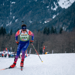 Samse National Tour n°5,LES CONTAMINES, FRANCE - JANUARY 24: DUPONT ILANN of FRA January 24, 2026 in Les Contamines, France. (Photo by Rodriguez Alexis / @Aleiks_photo)
