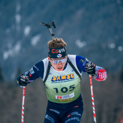 Samse National Tour n°5,LES CONTAMINES, FRANCE - JANUARY 24: GUY FLAVIO of FRA January 24, 2026 in Les Contamines, France. (Photo by Rodriguez Alexis / @Aleiks_photo)