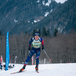 Samse National Tour n°5,LES CONTAMINES, FRANCE - JANUARY 24: GENY EDGAR of FRA January 24, 2026 in Les Contamines, France. (Photo by Rodriguez Alexis / @Aleiks_photo)