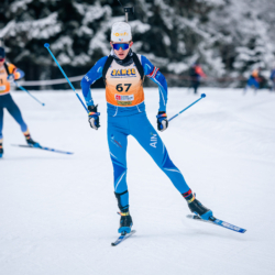 Samse National Tour n°5,LES CONTAMINES, FRANCE - JANUARY 24: BALLAND MAHE of FRA January 24, 2026 in Les Contamines, France. (Photo by Rodriguez Alexis / @Aleiks_photo)