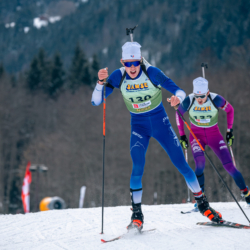 Samse National Tour n°5,LES CONTAMINES, FRANCE - JANUARY 24: LEURS LILIAN of FRA January 24, 2026 in Les Contamines, France. (Photo by Rodriguez Alexis / @Aleiks_photo)