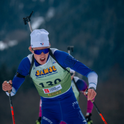 Samse National Tour n°5,LES CONTAMINES, FRANCE - JANUARY 24: LEURS LILIAN of FRA January 24, 2026 in Les Contamines, France. (Photo by Rodriguez Alexis / @Aleiks_photo)