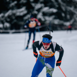 Samse National Tour n°5,LES CONTAMINES, FRANCE - JANUARY 24: HELLE MAX-EMILIEN of FRA January 24, 2026 in Les Contamines, France. (Photo by Rodriguez Alexis / @Aleiks_photo)