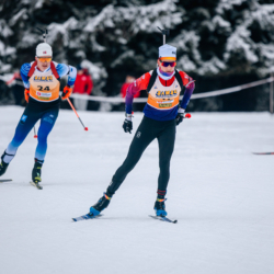 Samse National Tour n°5,LES CONTAMINES, FRANCE - JANUARY 24: BOURGEOIS ARMURIER FLAVIEN of FRA January 24, 2026 in Les Contamines, France. (Photo by Rodriguez Alexis / @Aleiks_photo)