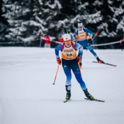 Samse National Tour n°5,LES CONTAMINES, FRANCE - JANUARY 24: HENOCQ ACHILLE of FRA January 24, 2026 in Les Contamines, France. (Photo by Rodriguez Alexis / @Aleiks_photo)