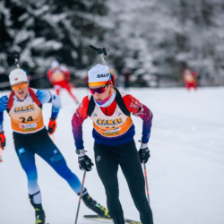 Samse National Tour n°5,LES CONTAMINES, FRANCE - JANUARY 24: BOURGEOIS ARMURIER FLAVIEN of FRA January 24, 2026 in Les Contamines, France. (Photo by Rodriguez Alexis / @Aleiks_photo)