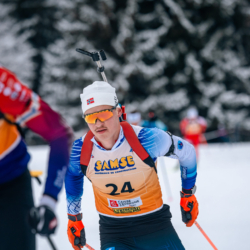 Samse National Tour n°5,LES CONTAMINES, FRANCE - JANUARY 24: HENOCQ ACHILLE of FRA January 24, 2026 in Les Contamines, France. (Photo by Rodriguez Alexis / @Aleiks_photo)