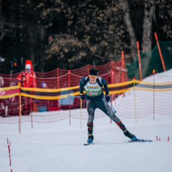 Samse National Tour n°5,LES CONTAMINES, FRANCE - JANUARY 24: RODRIGUEZ CLEMENT of FRA January 24, 2026 in Les Contamines, France. (Photo by Rodriguez Alexis / @Aleiks_photo)