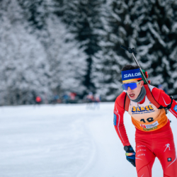 Samse National Tour n°5,LES CONTAMINES, FRANCE - JANUARY 24: DESCOUPS BASTIEN of FRA January 24, 2026 in Les Contamines, France. (Photo by Rodriguez Alexis / @Aleiks_photo)