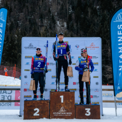 Samse National Tour n°5,LES CONTAMINES, FRANCE - JANUARY 24: January 24, 2026 in Les Contamines, France. (Photo by Rodriguez Alexis / @Aleiks_photo)
