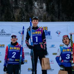 Samse National Tour n°5,LES CONTAMINES, FRANCE - JANUARY 24: January 24, 2026 in Les Contamines, France. (Photo by Rodriguez Alexis / @Aleiks_photo)