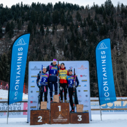 Samse National Tour n°5,LES CONTAMINES, FRANCE - JANUARY 24: January 24, 2026 in Les Contamines, France. (Photo by Rodriguez Alexis / @Aleiks_photo)
