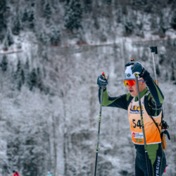 Samse National Tour n°5,LES CONTAMINES, FRANCE - JANUARY 24: GERBER TITOUAN of FRA January 24, 2026 in Les Contamines, France. (Photo by Rodriguez Alexis / @Aleiks_photo)