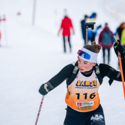 Samse National Tour n°5,LES CONTAMINES, FRANCE - JANUARY 24: MARVILLET ELSA of FRA January 24, 2026 in Les Contamines, France. (Photo by Rodriguez Alexis / @Aleiks_photo)