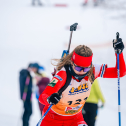 Samse National Tour n°5,LES CONTAMINES, FRANCE - JANUARY 24: MIDEZ CANELLE of FRA January 24, 2026 in Les Contamines, France. (Photo by Rodriguez Alexis / @Aleiks_photo)