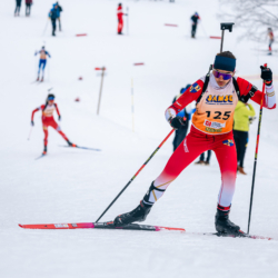 Samse National Tour n°5,LES CONTAMINES, FRANCE - JANUARY 24: POLNY TILIA of FRA January 24, 2026 in Les Contamines, France. (Photo by Rodriguez Alexis / @Aleiks_photo)